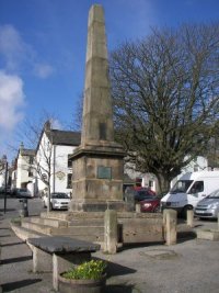 About Broughton-in-Furness. Obelisk